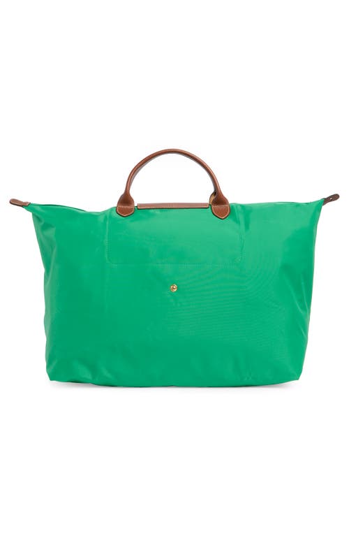 Longchamp Large Travel Duffle Bag In Green