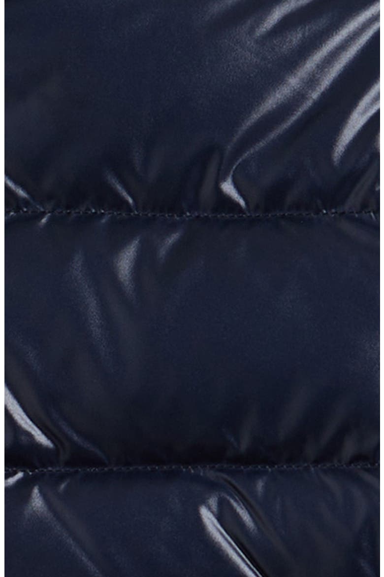 Kids' Wool Knit & Quilted Down Cardigan, Alternate, color, BLUE NAVY