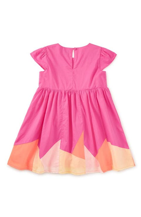Cap Sleeve Jogakbo Dress (Baby, Toddler, Little Kid & Big Kid)