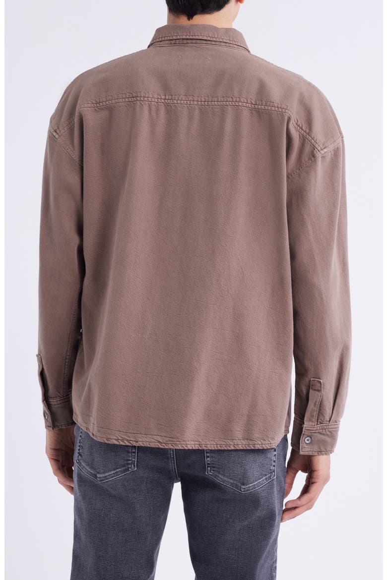 Modern Button-Up Shirt, Alternate, color, MAUVE