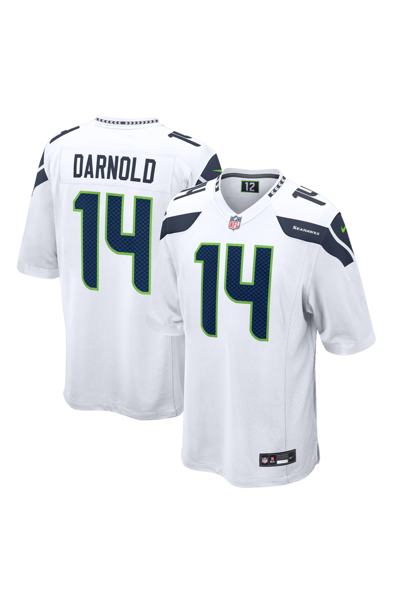 Nike Men's Nike Sam Darnold White Seattle Seahawks Game Jersey, Main, color, White