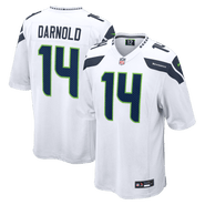 Nike Men's Nike Sam Darnold White Seattle Seahawks Game Jersey