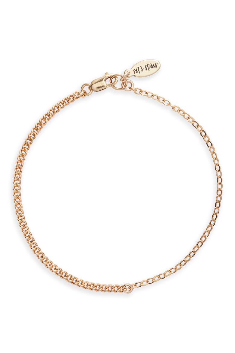 Jane Chain Link Braccelet, Main, color, GOLD