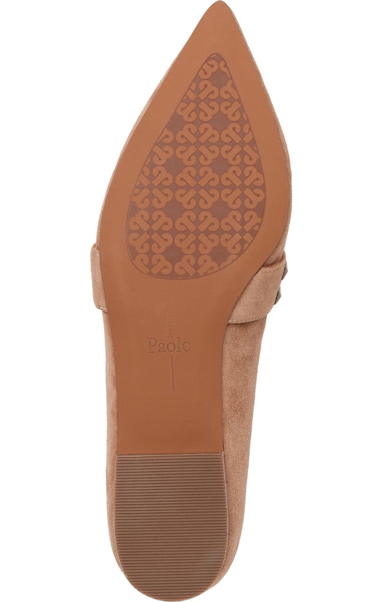 Linea Paolo Mylene Pointed Toe Flat, Alternate, color, Tan