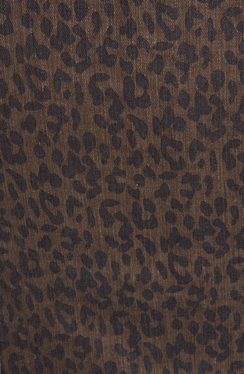 1822 Denim Leopard Print Denim Jacket, Alternate, color,