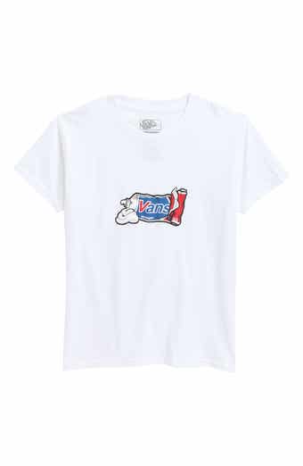 Vans Kids' Fresh Logo Cotton Graphic T-Shirt