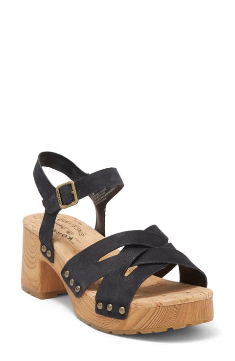 Tia Ankle Strap Sandal (Women)