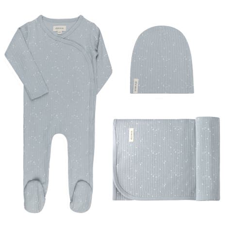 Printed Floral Star Collection - Layette Set