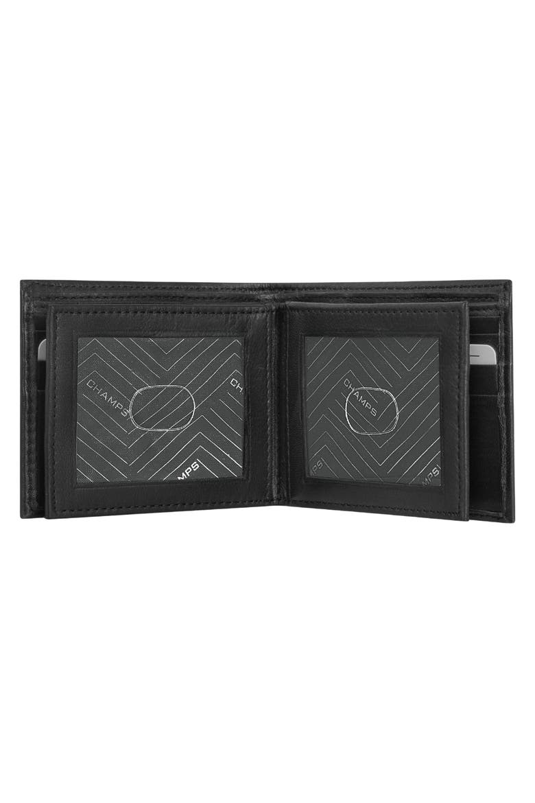 Classic Leather Bifold Wallet, Alternate, color, BLACK