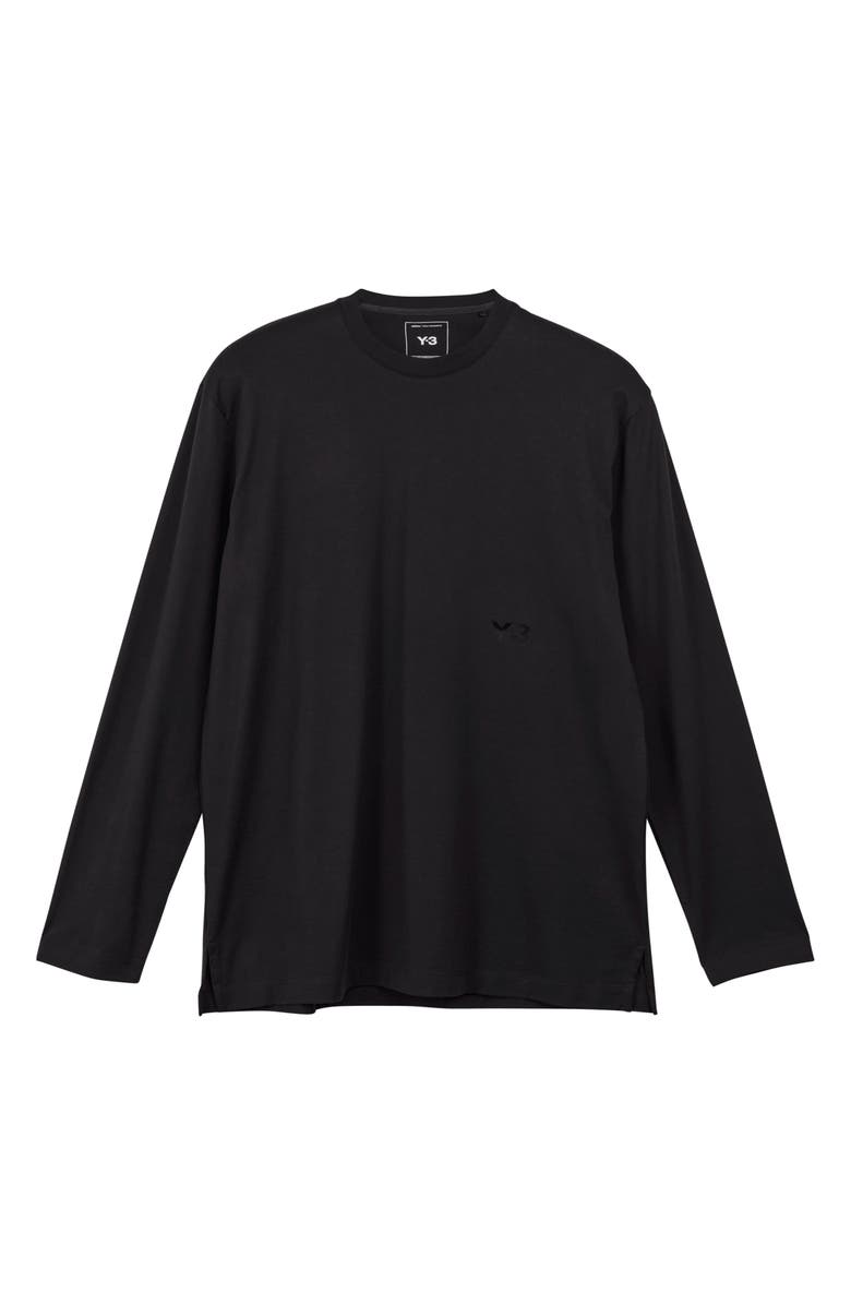 Y-3 Long Sleeve T-Shirt, Main, color, 