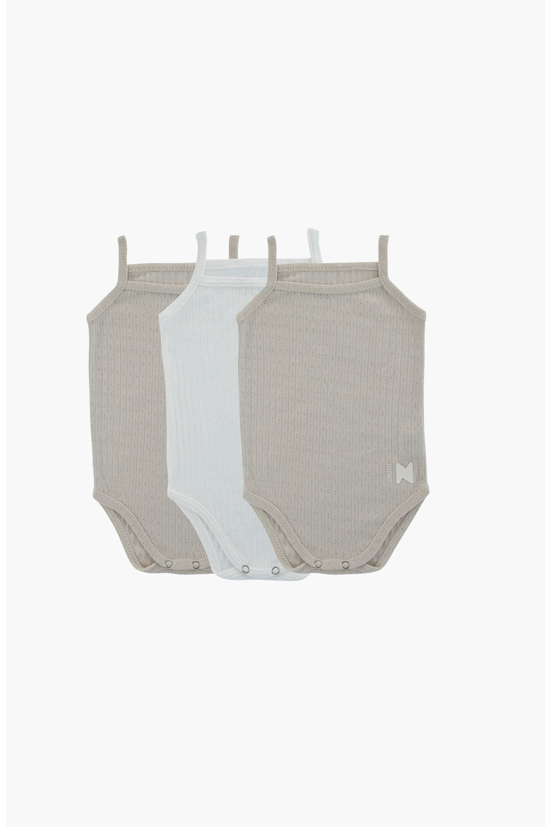 Pointelle Boys Bodysuit, Main, color, Natural / White
