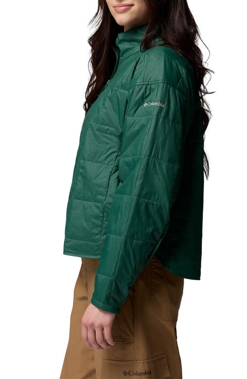 Columbia Sienna Hill™ Packable Quilted Jacket In Green