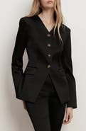 Veronica Beard Cynthia Satin Jacket