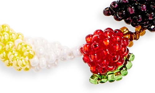 Pura Utz Fruit Salad Galore Necklace In Multi