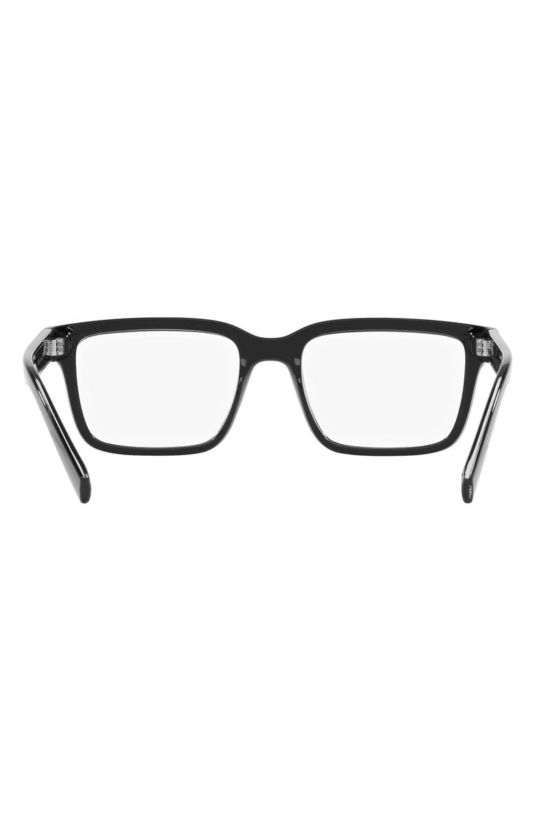 Dolce&Gabbana 53mm Rectangular Optical Glasses, Alternate, color, 