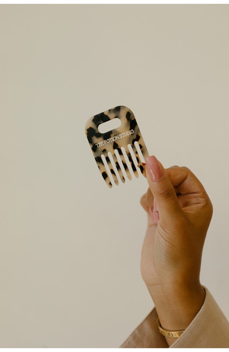 The Potion Studio Mini Comb - Nude, Alternate, color, Brown