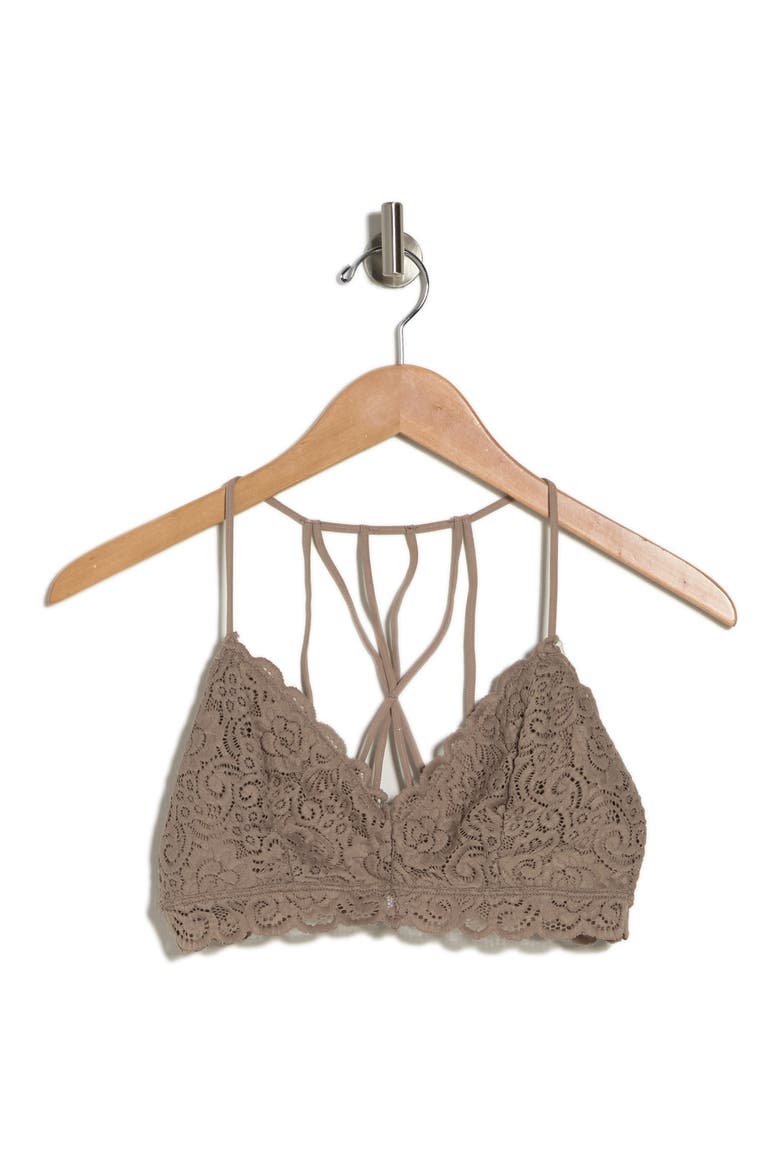 Strappy Bralette, Alternate, color, COCOA