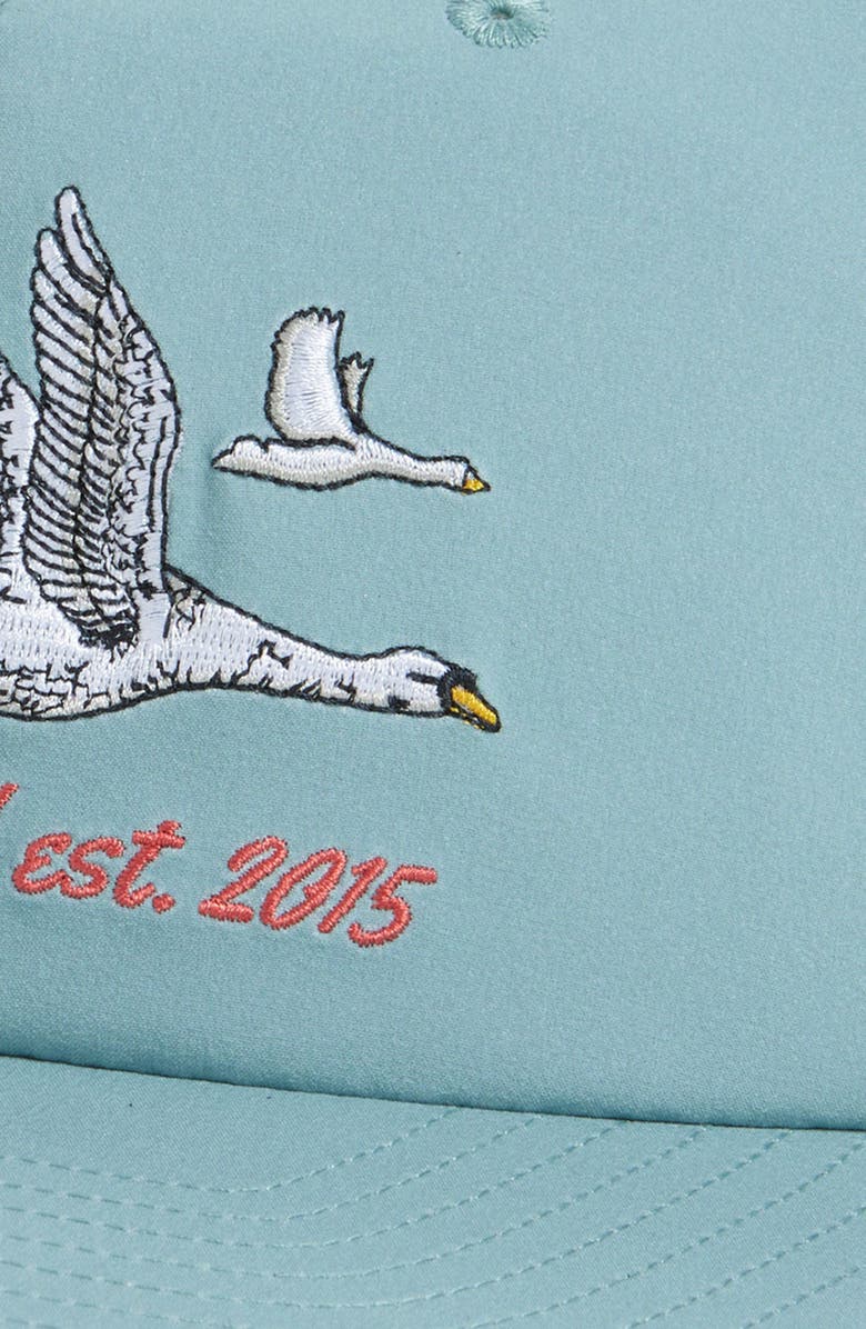 Swannies Lakeside Snapback Baseball Hat, Alternate, color, Slate