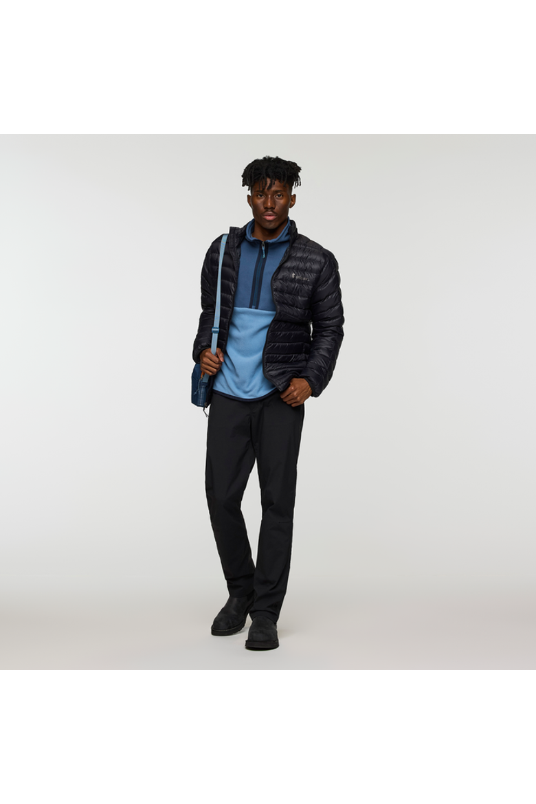 Amado Fleece Pullover - Men's, Alternate, color, Deep Sea and Fjord