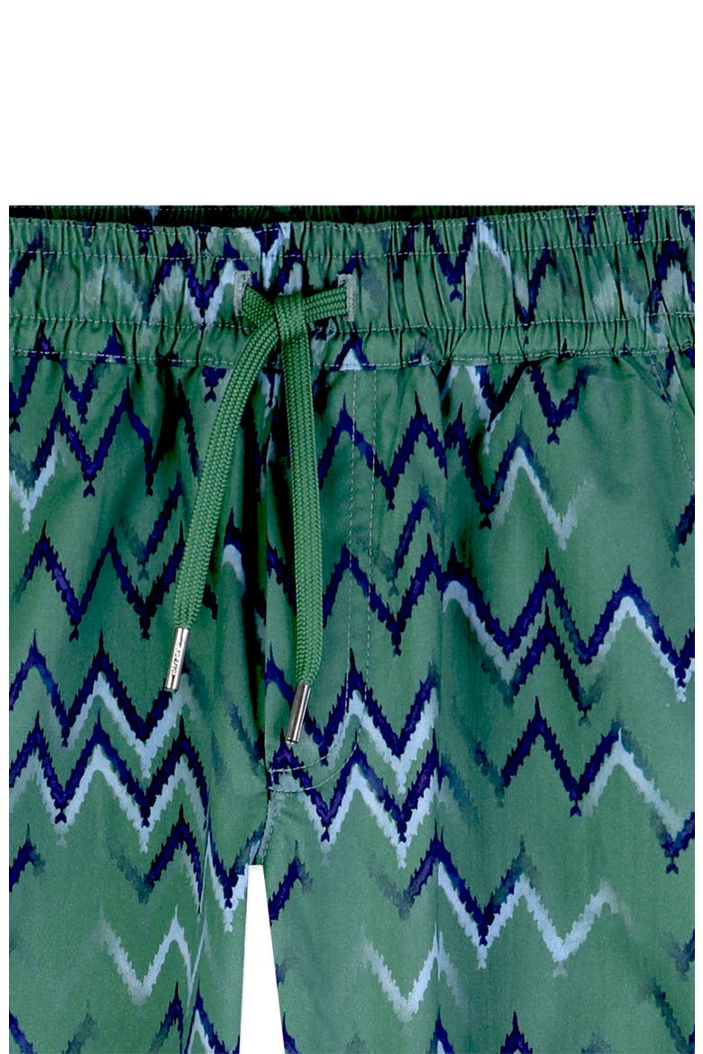 Poplin Bermuda Shorts, Alternate, color, Jade