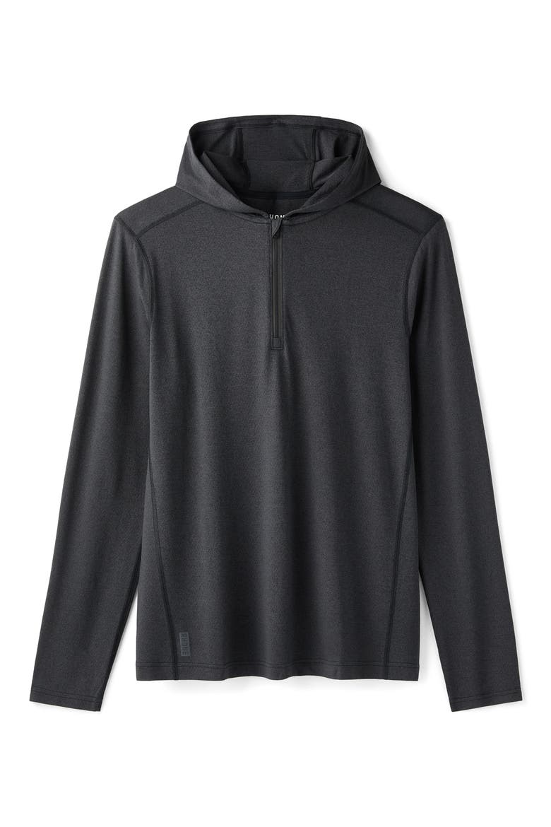 Invictus Training Quarter Zip Hoodie, Alternate, color, BLACK