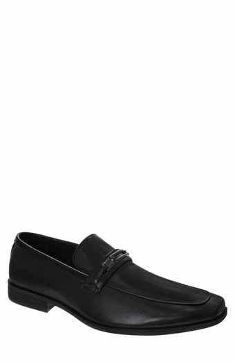 Faux Leather Bit Loafer