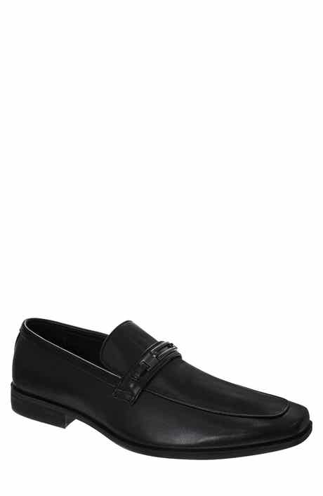 Faux Leather Bit Loafer