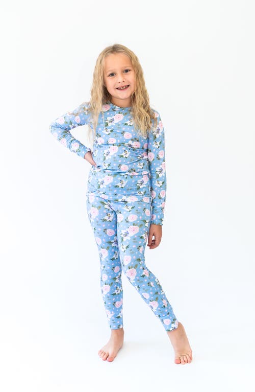 Laree + Co Lillian 2-piece Long Sleeve Set In Floral