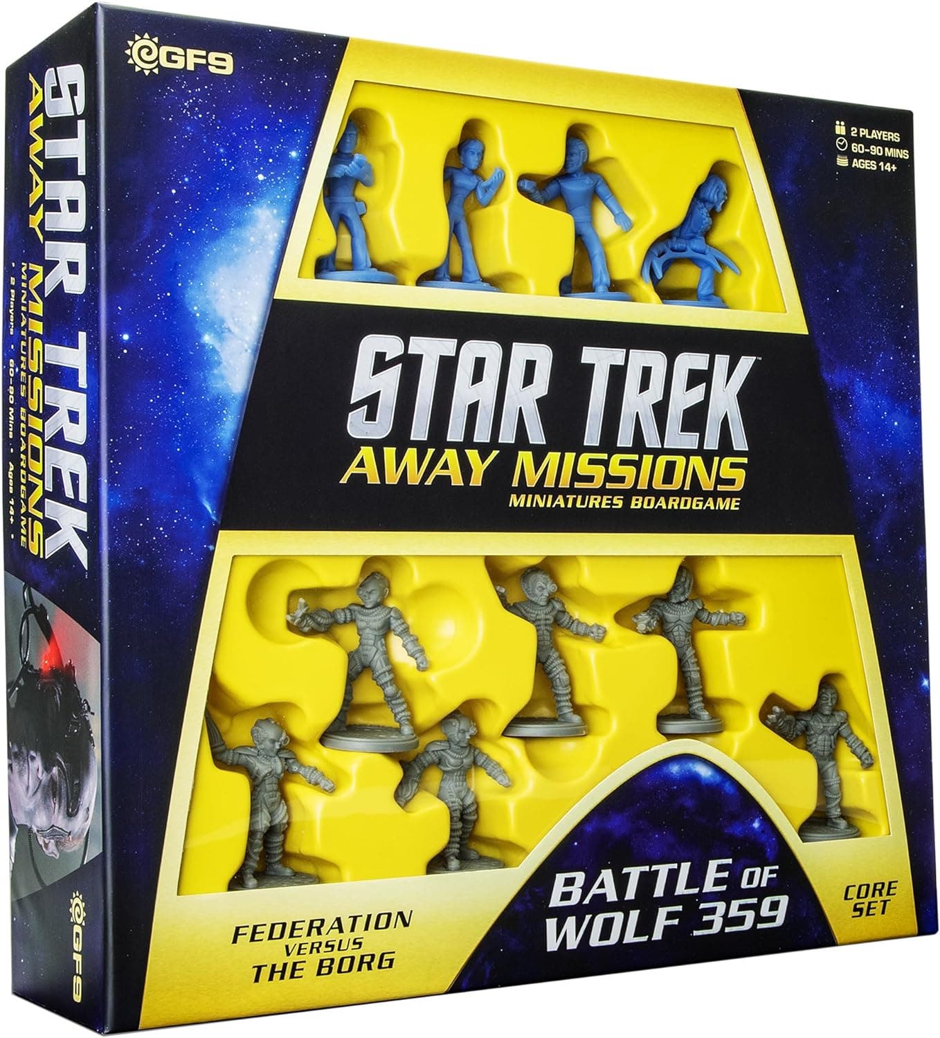 Gale Force Nine Star Trek Away Teams Starter Set in Multicolored 