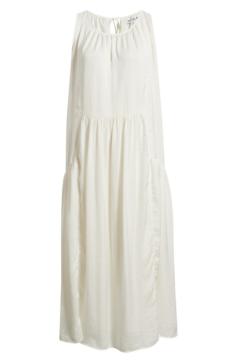 CITY BLUES Sleeveless Maxi Dress, Alternate, color, White