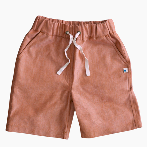 Kids’ Jules Organic Cotton Chambray Shorts