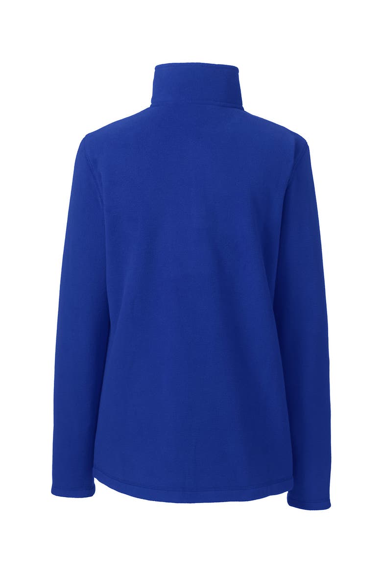School Uniform Young  Lightweight Fleece Quarter Zip Pullover, Alternate, color, Cobalt