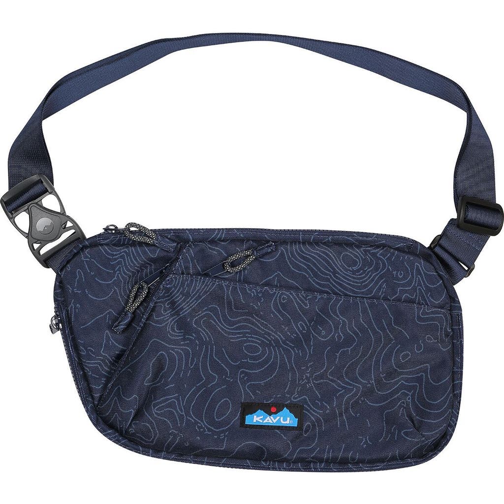 Kavu Roam Sling Bag In Blue
