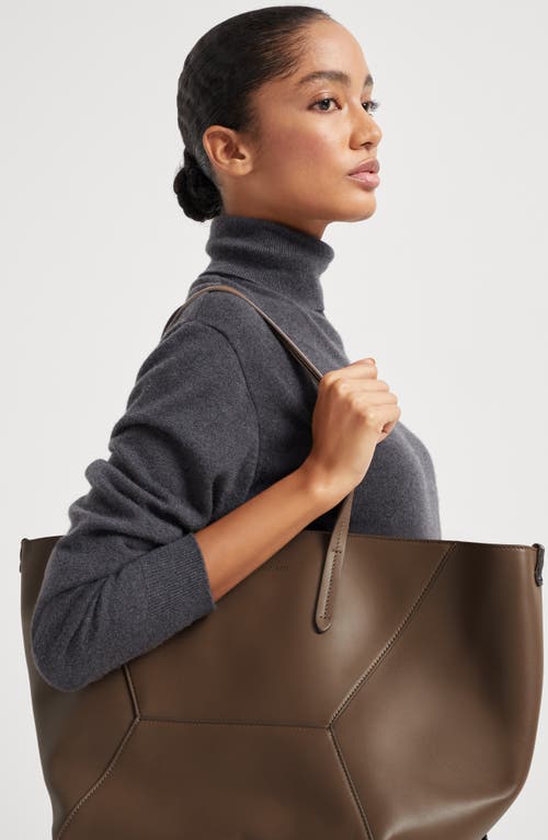 Brunello Cucinelli Calfskin Bc Duo Bag
