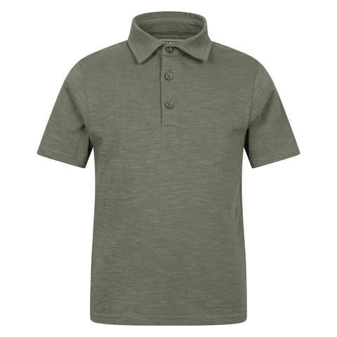 Childrens/Kids Slub Polo Shirt