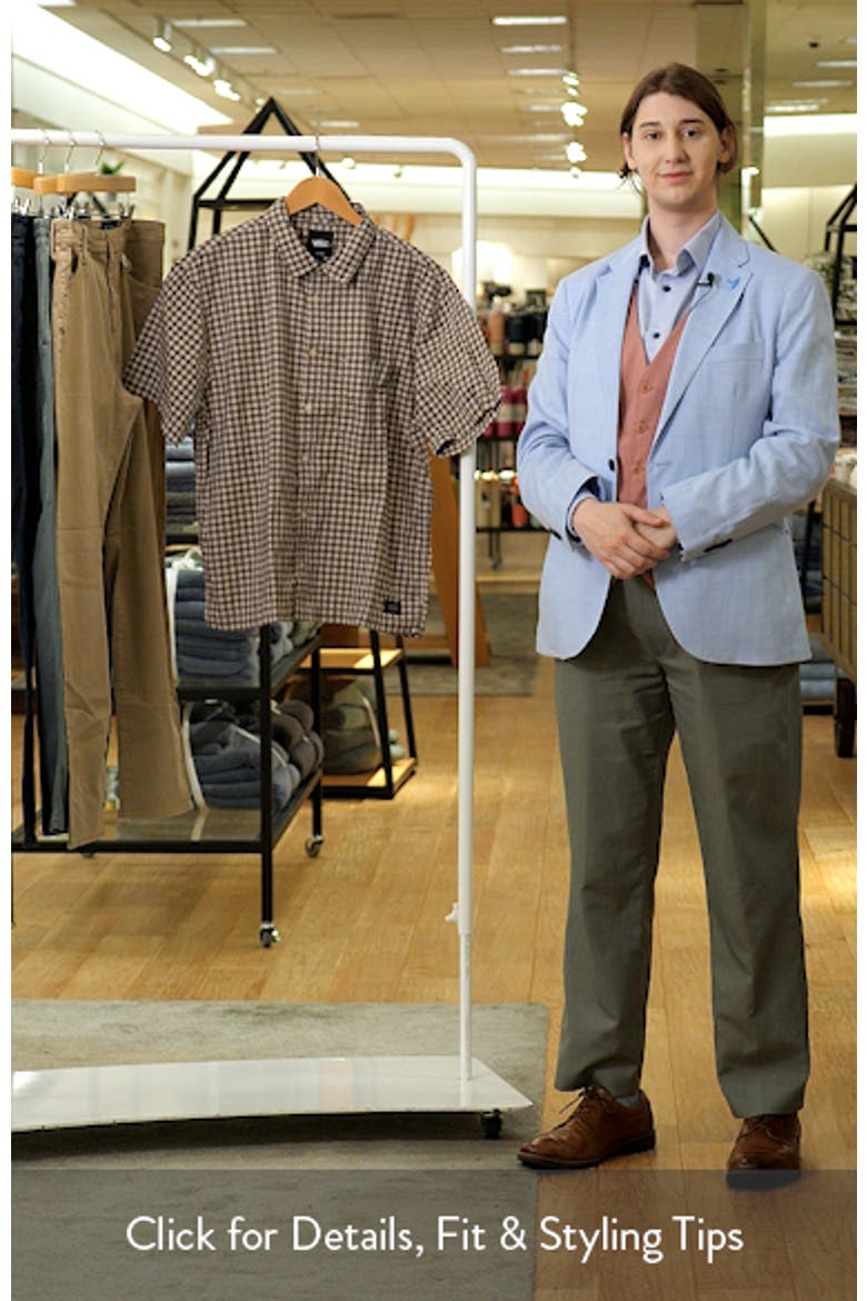 Larkspur Mini Plaid Button-Up Shirt video