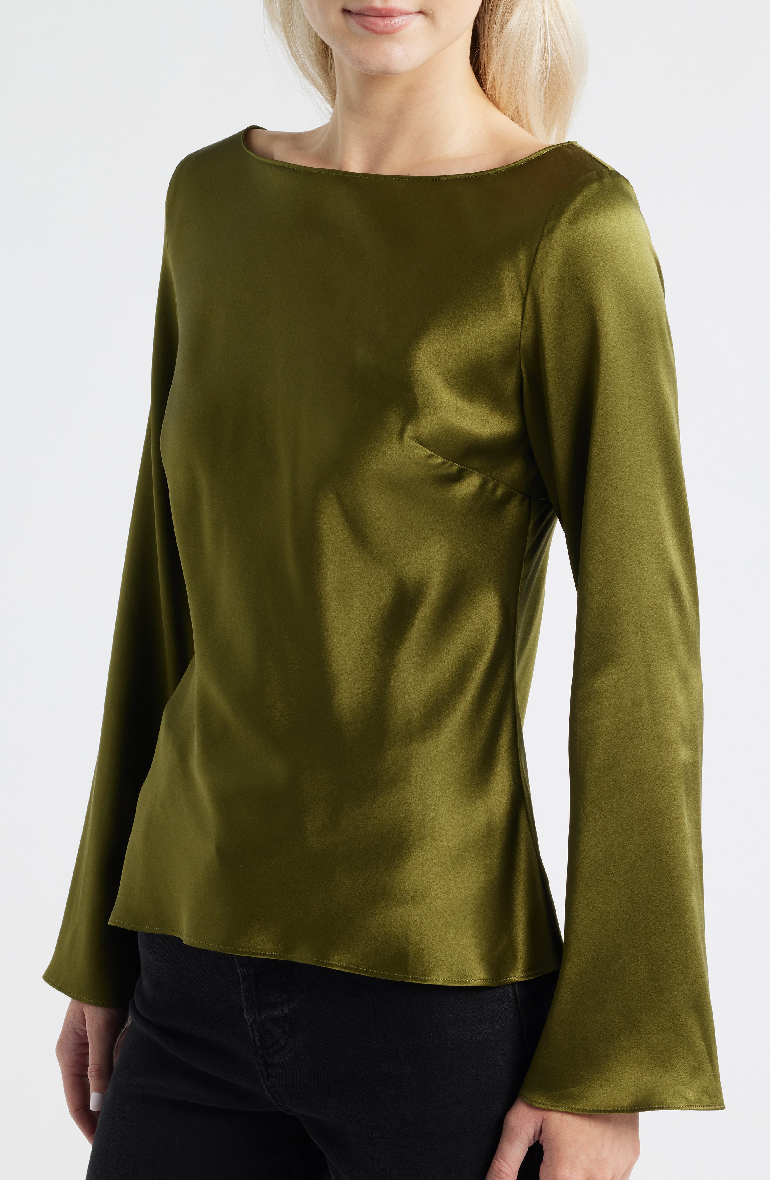 Reformation Marlow Silk Top (Women) | Nordstromrack