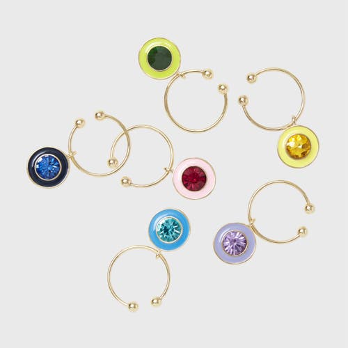 Joanna Buchanan Celestial Wine Charms In Gold