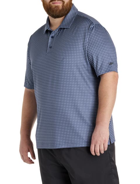 Big & Tall Basketweave Performance Polo Shirt