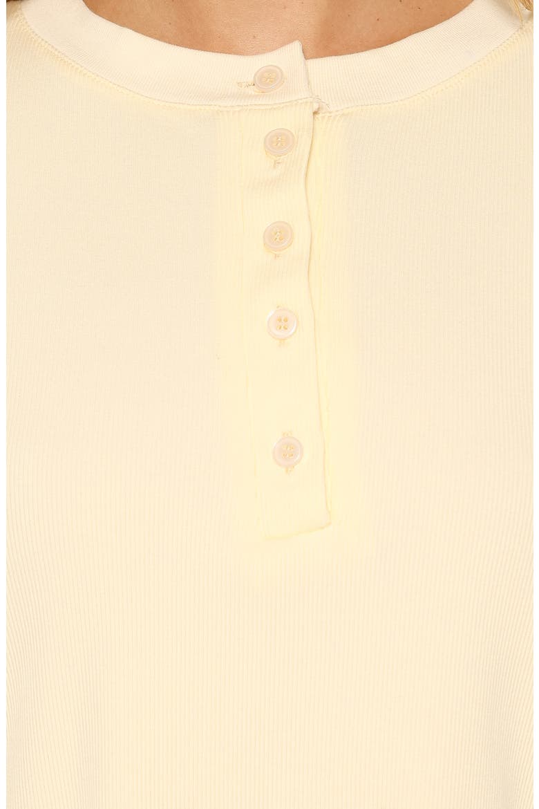 Walsh Henley Knit Top, Alternate, color, BUTTER YELLOW