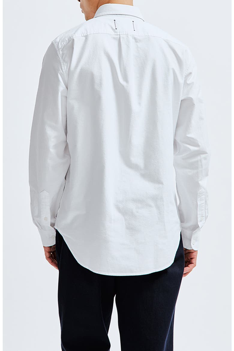 Oxford Windsor Cotton Shirt, Alternate, color, WHITE
