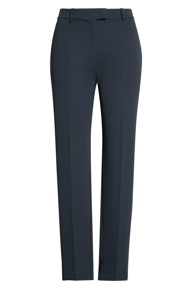 Tux Shadow Stretch Straight Leg Trousers, Alternate, color, ONYX