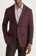 Bonobos Unconstructed Italian Wool Windowpane Blazer