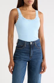Leith Lace Trim Tank