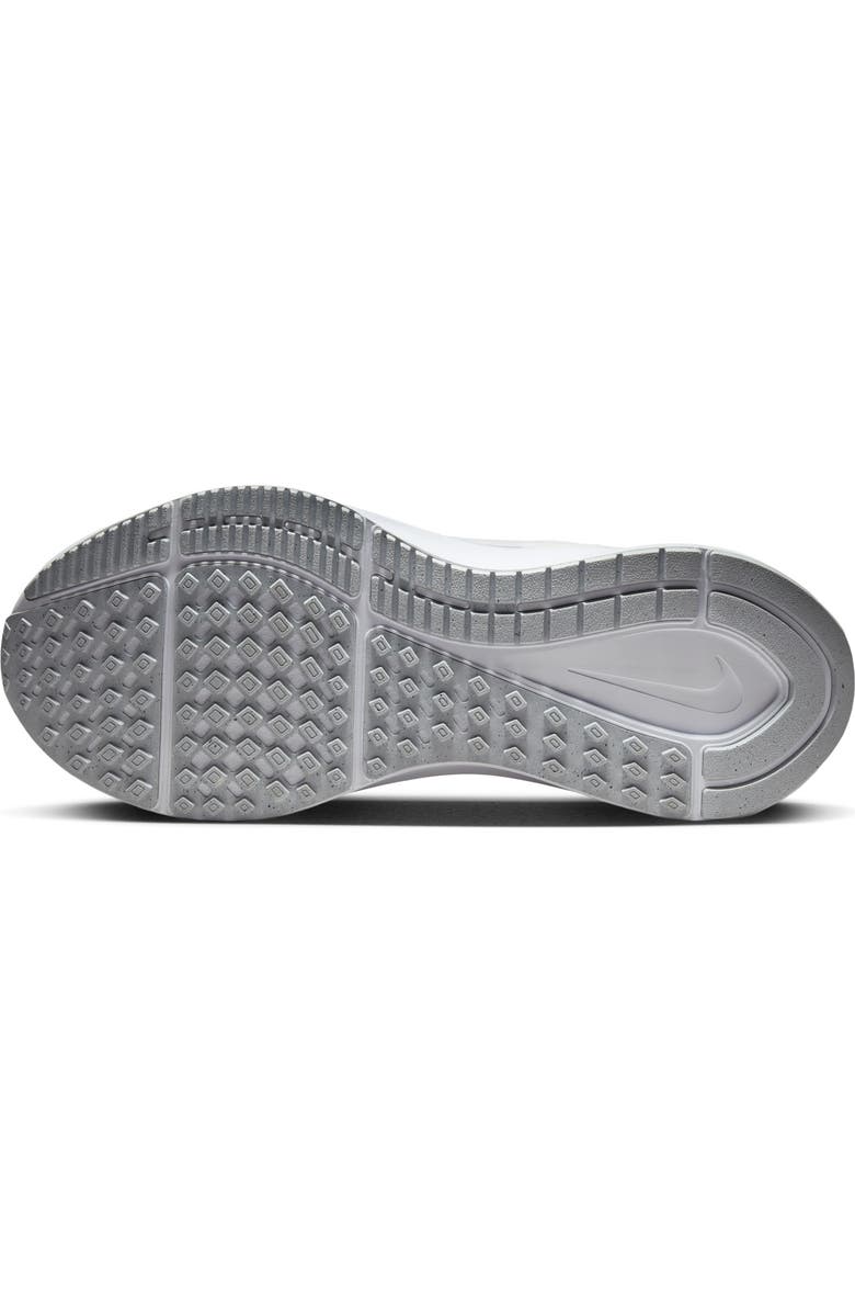 Nike Air Zoom Structure 25 Running Shoe, Alternate, color, White/ Pure Platinum/ White