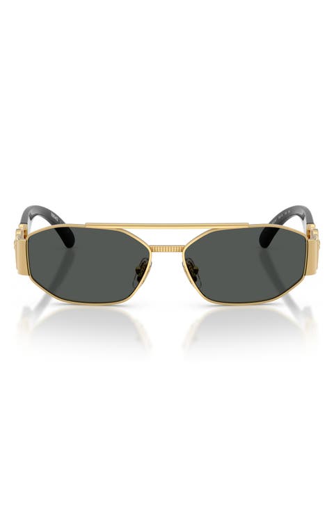 Kids' 50mm Rectangular Sunglasses