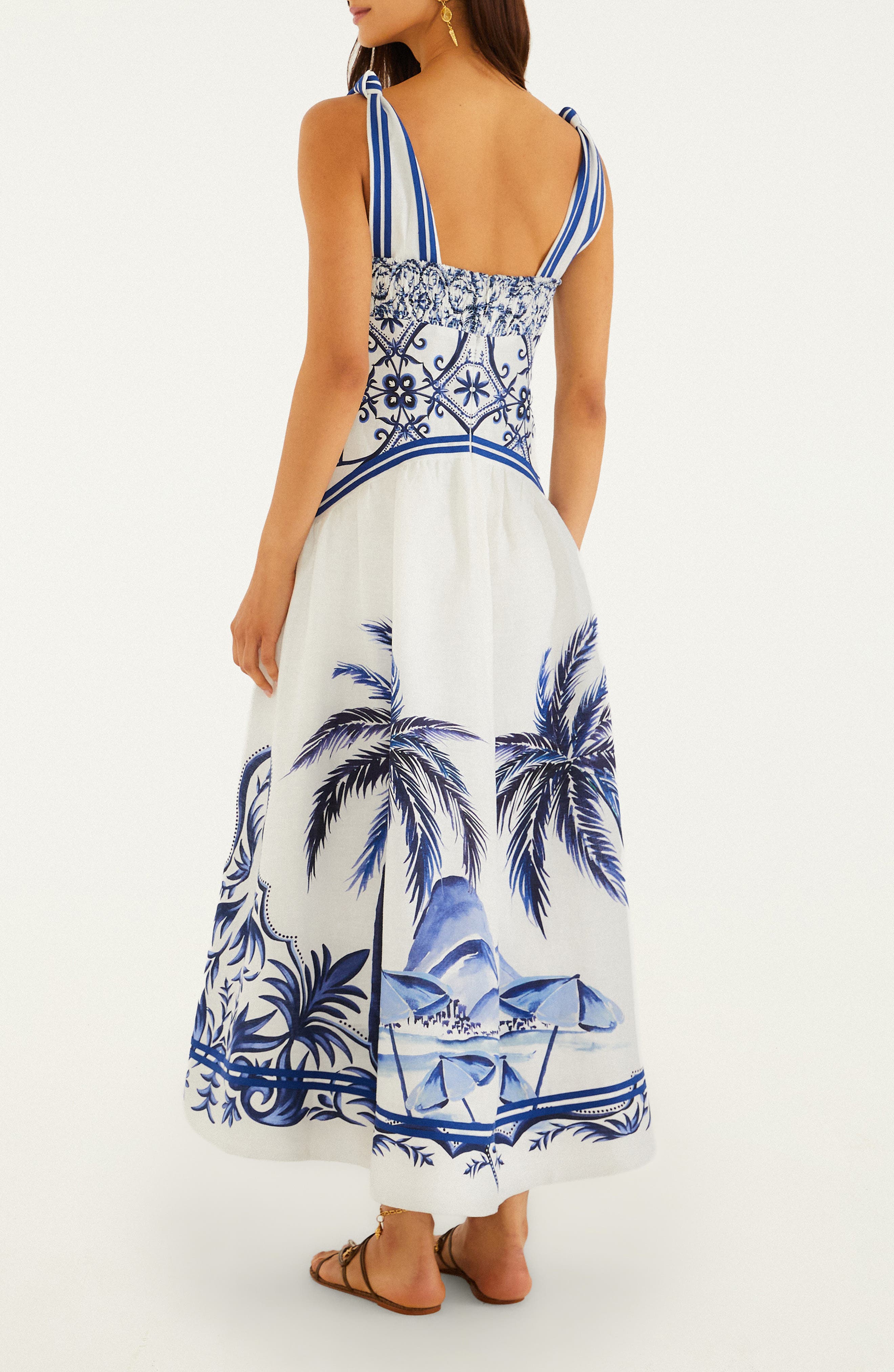 Wonderful City Tropical Print Maxi Dress - image 2