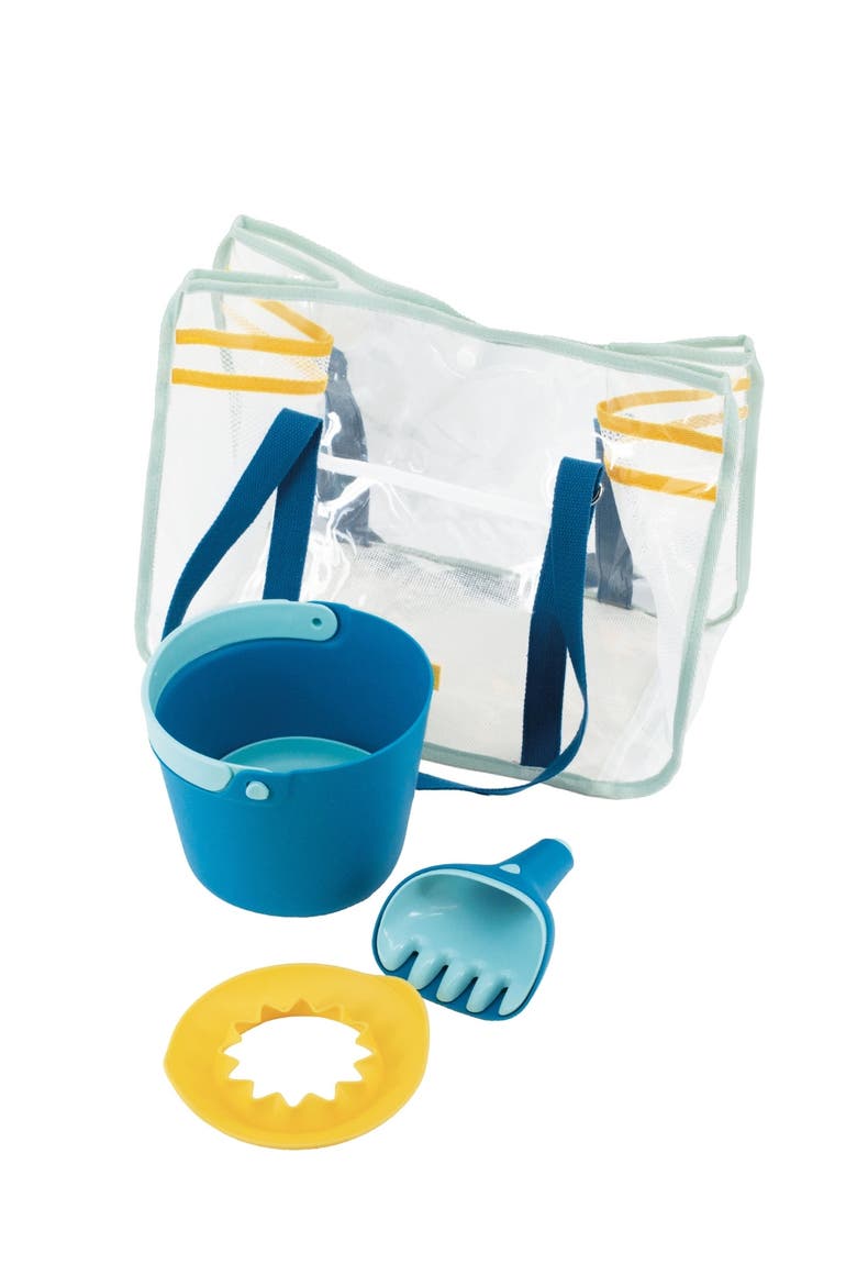 Beach Set Bucki, Raki & Magic Sand Shaper for Kids, Main, color, Ocean
