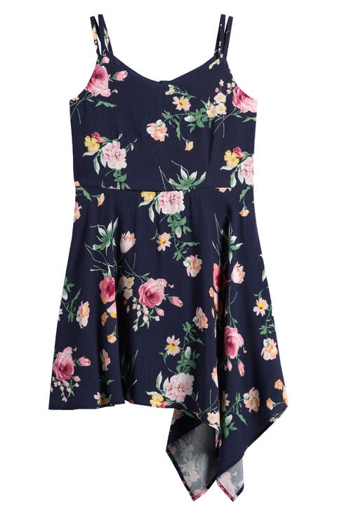 Kids' Asymmetric Sleeveless Dress (Big Kid)