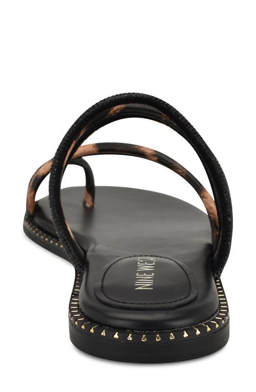 Nine West Dashin Sandal In Black